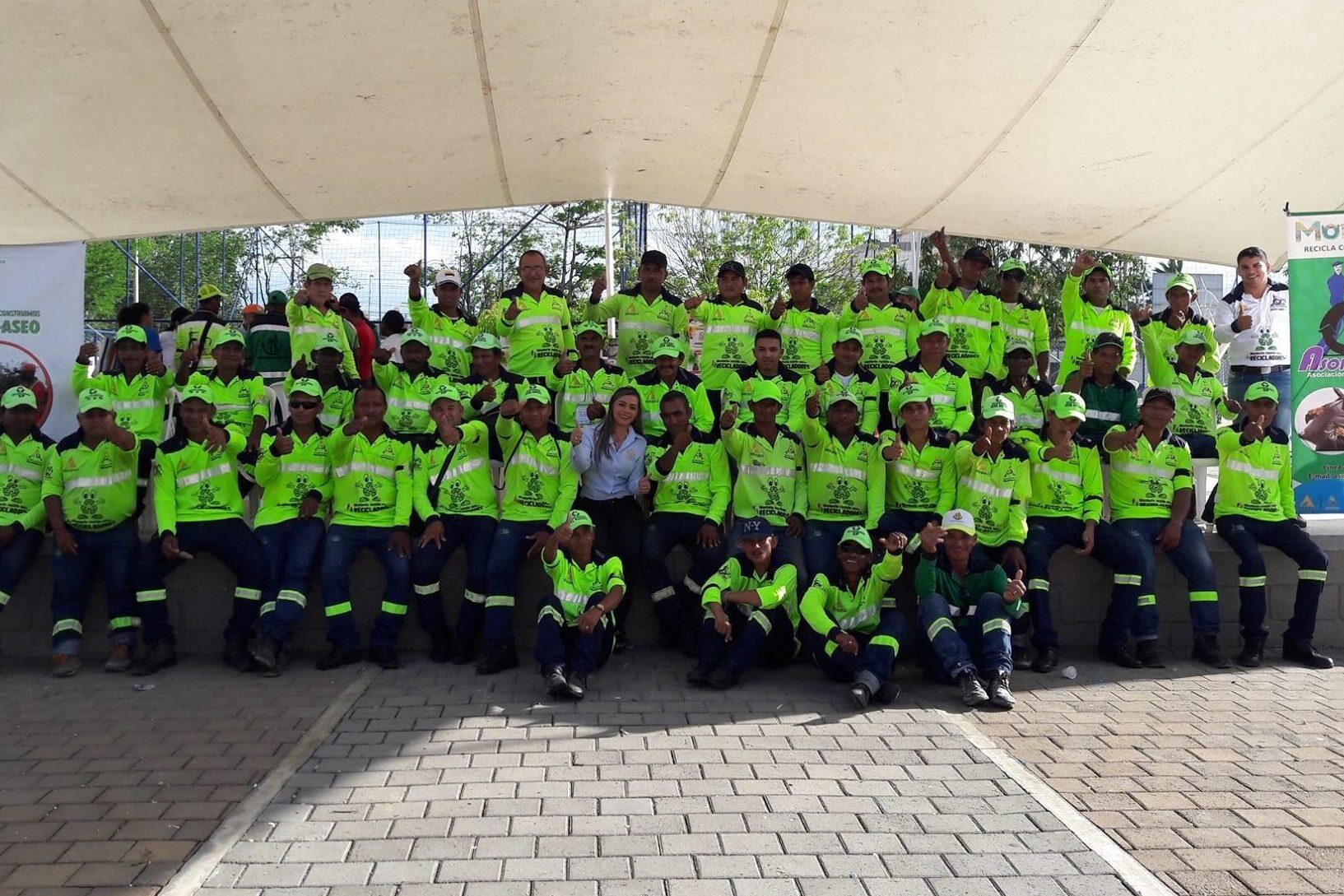 Equipo de recicladores de ASO-RECICLADOR
